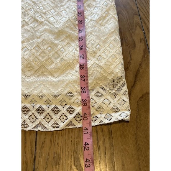 Emerald Sundae Cocktail Dress, Size Small, Lacey White - Picture 6 of 10